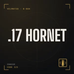 Boîte à cartouches .17 Hornet - VelMat3D