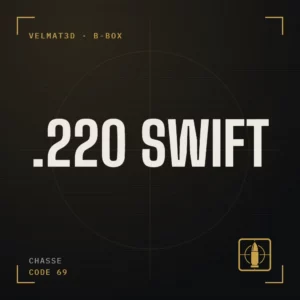 Boîte à cartouches .220 Swift - VelMat3D
