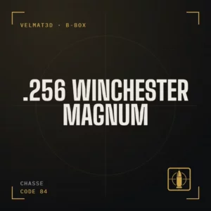 Boîte à cartouches .256 Winchester Magnum - VelMat3D