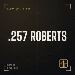 Boîte à cartouches .257 Roberts - VelMat3D