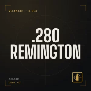 Boîte à cartouches .280 Remington - VelMat3D