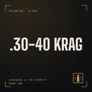 Boîte à cartouches .30-40 Krag - VelMat3D
