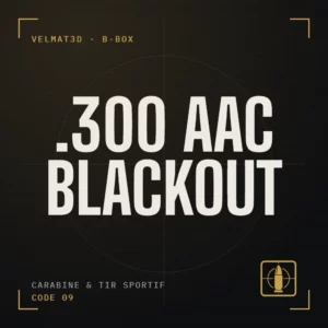 Boîte à cartouches .300 AAC Blackout - VelMat3D