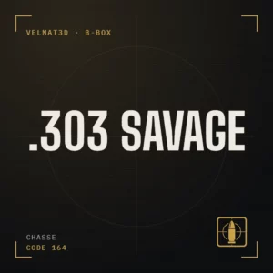 Boîte à cartouches .303 Savage - VelMat3D