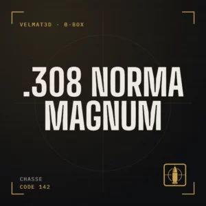 Boîte à cartouches .308 Norma Magnum - VelMat3D
