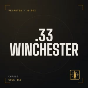 Boîte à cartouches .33 Winchester - VelMat3D