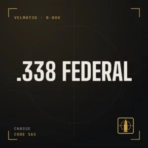 Boîte à cartouches .338 Federal - VelMat3D