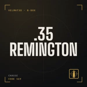 Boîte à cartouches .35 Remington - VelMat3D