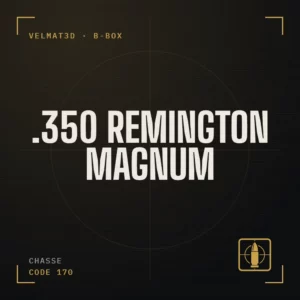 Boîte à cartouches .350 Remington Magnum - VelMat3D