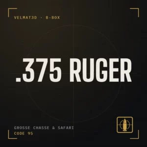 Boîte à cartouches .375 Ruger - VelMat3D