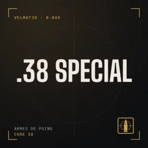 Boîte à cartouches .38 Special - VelMat3D