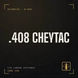Boîte à cartouches .408 CheyTac - VelMat3D