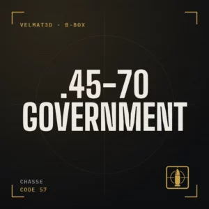 Boîte à cartouches .45-70 Government - VelMat3D