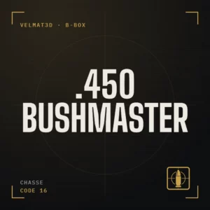 Boîte à cartouches .450 Bushmaster - VelMat3D
