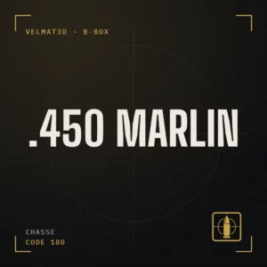 Boîte à cartouches .450 Marlin - VelMat3D