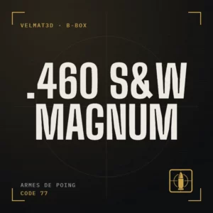 Boîte à cartouches .460 S&W Magnum - VelMat3D
