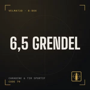 Boîte à cartouches 6,5 Grendel - VelMat3D