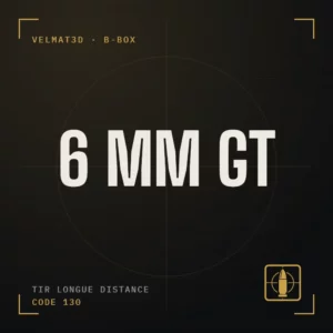 Boîte à cartouches 6 mm GT - VelMat3D
