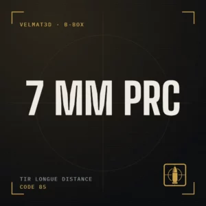Boîte à cartouches 7 mm PRC - VelMat3D