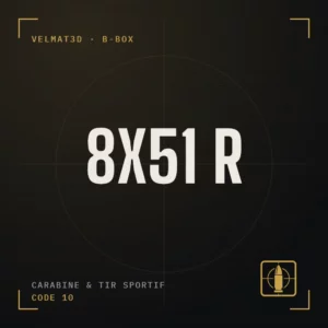 Boîte à cartouches 8x51 R - VelMat3D